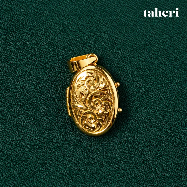 Ali Red Enamel Taweez by TAHERI, view 2