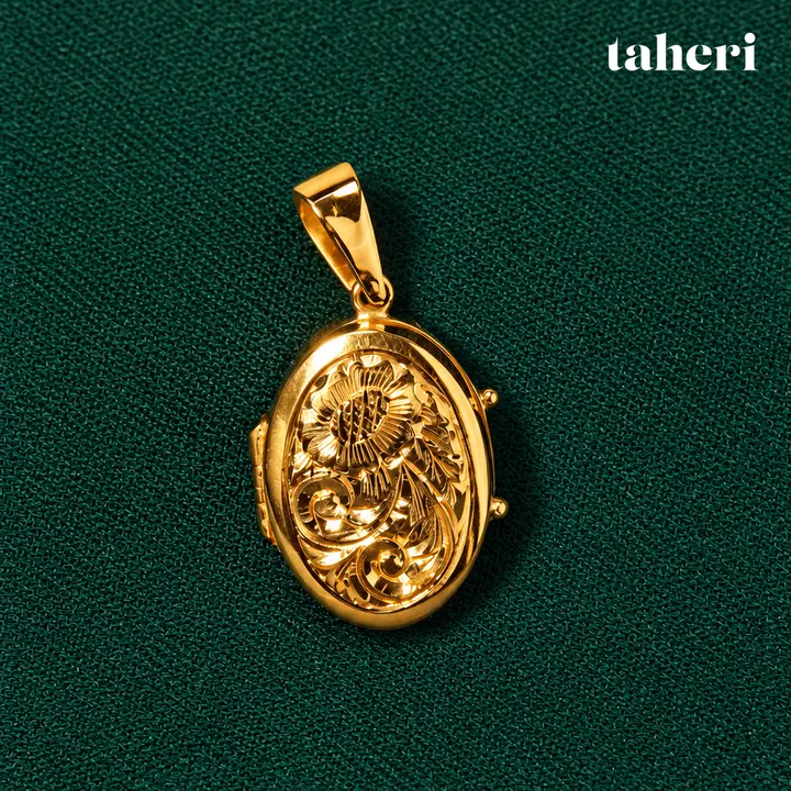 Ali Red Enamel Taweez II by TAHERI, view 2