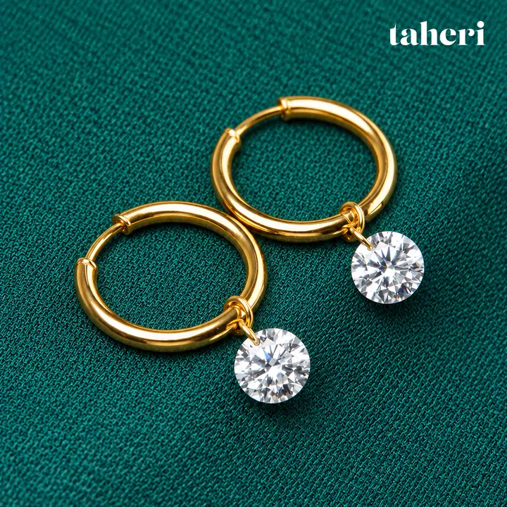 Diamond Solitaire Drop Bali by TAHERI