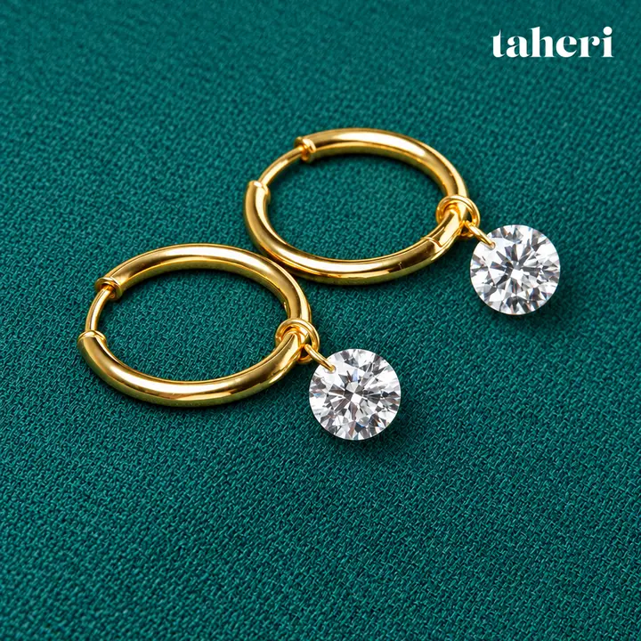 Diamond Solitaire Drop Bali by TAHERI, view 3