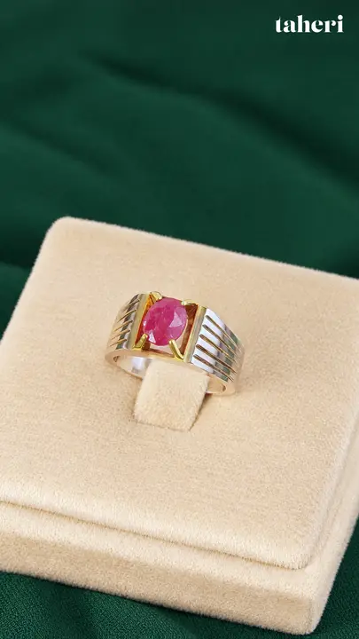 Natural Ruby Ring No. 62 by TAHERI