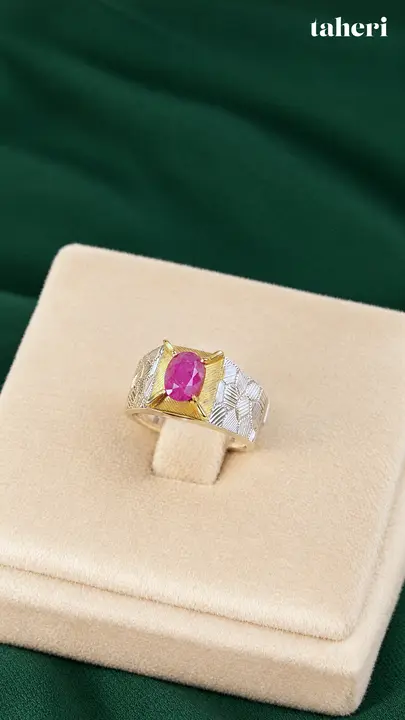 Natural Ruby Ring No. 80 by TAHERI