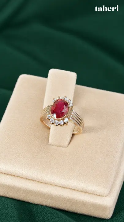 Natural Ruby Ring No. 34 by TAHERI