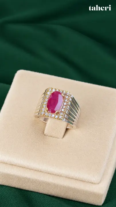 Natural Ruby Ring No. 20 by TAHERI
