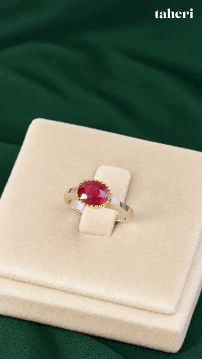 Natural Ruby Ring No. 64 by TAHERI