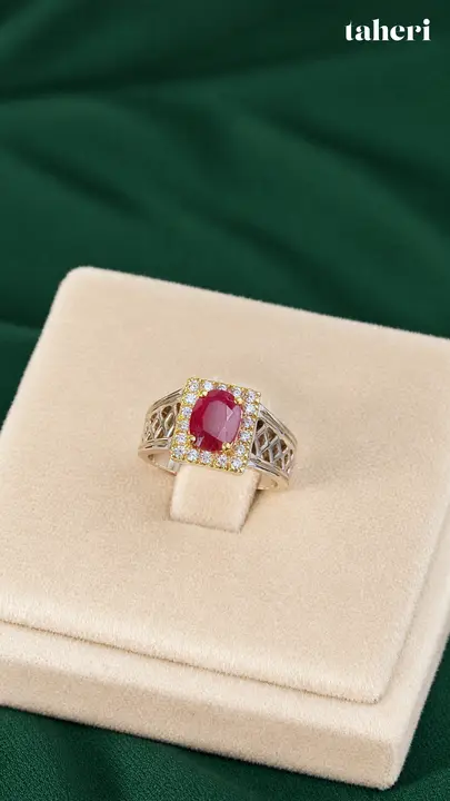 Natural Ruby Ring No. 52 by TAHERI