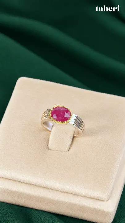 Natural Ruby Ring No. 58 by TAHERI