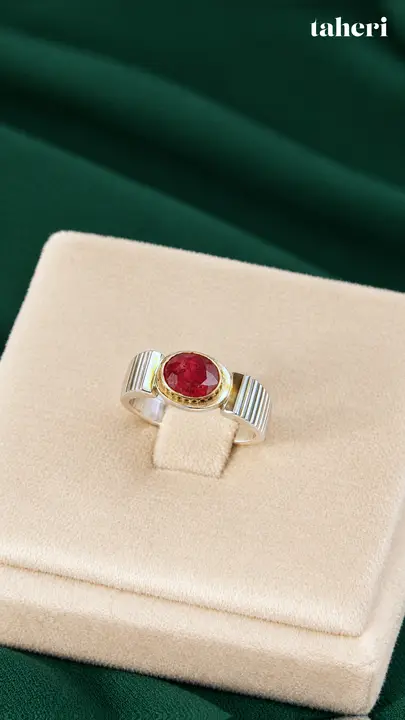 Natural Ruby Ring No. 42 by TAHERI