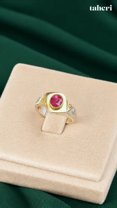 Natural Ruby Ring No. 26 by TAHERI