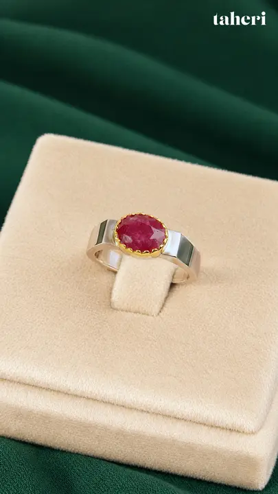 Natural Ruby Ring No. 70 by TAHERI