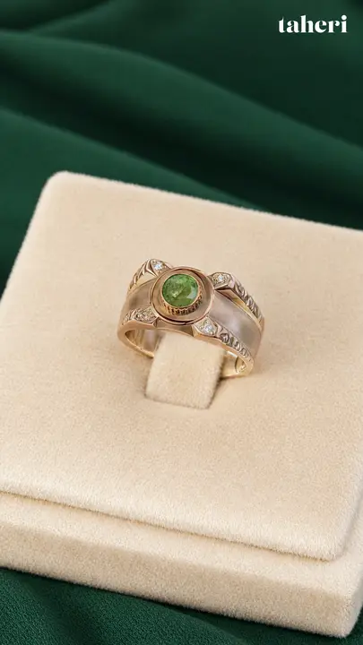 Natural Emerald Ring No. 1 by TAHERI