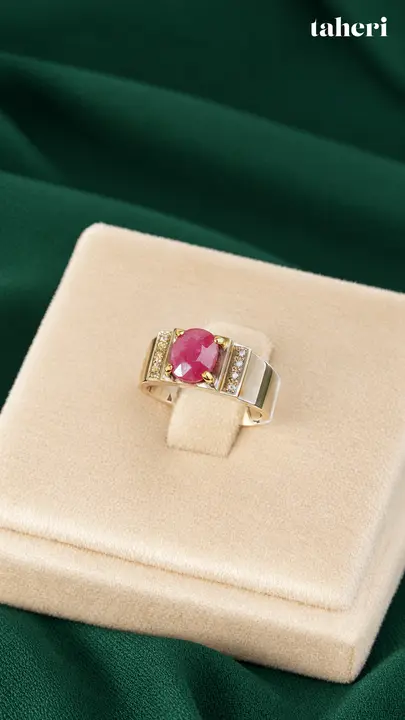 Natural Ruby Ring No. 46 by TAHERI