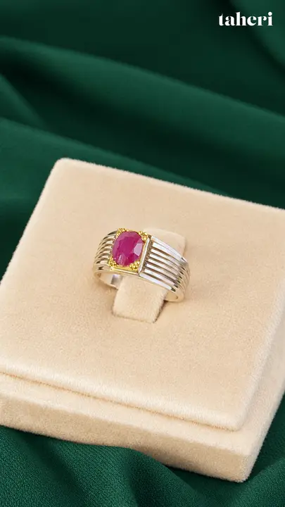 Natural Ruby Ring No. 63 by TAHERI