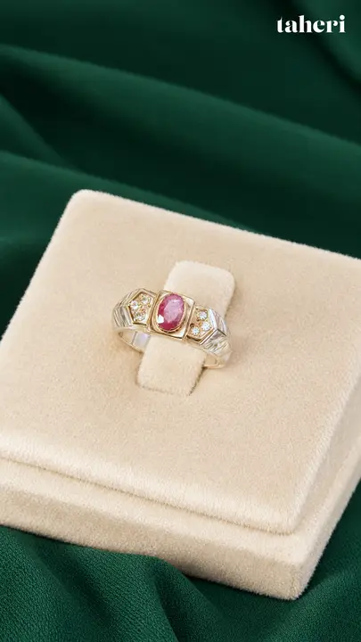 Natural Ruby Ring No. 40 by TAHERI