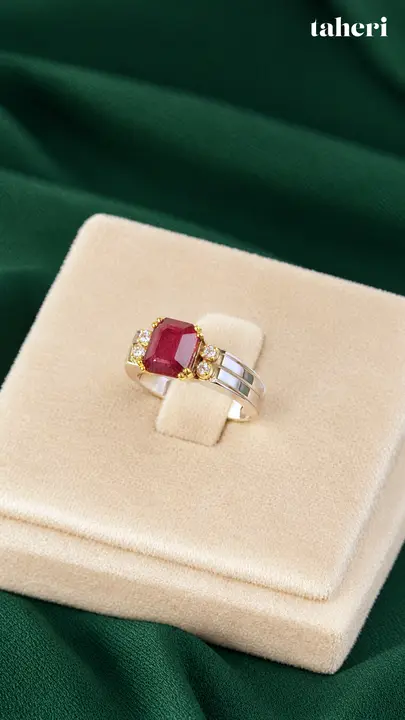 Natural Ruby Ring No. 21 by TAHERI