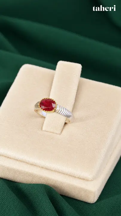 Natural Ruby Ring No. 76 by TAHERI