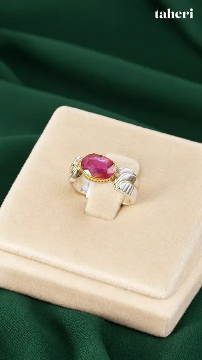 Natural Ruby Ring No. 68 by TAHERI