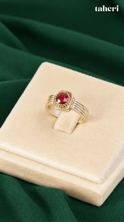 Natural Ruby Ring No. 56 by TAHERI