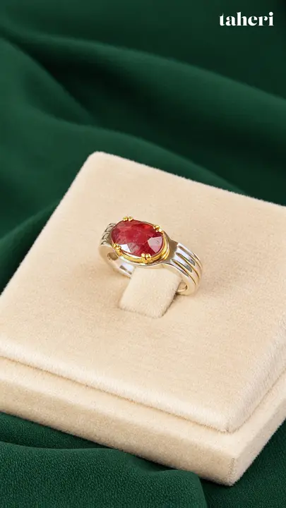 Natural Ruby Ring No. 75 by TAHERI