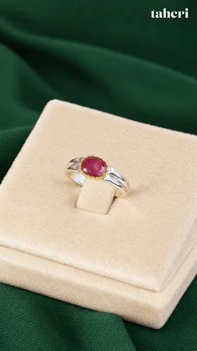 Natural Ruby Ring No. 45 by TAHERI