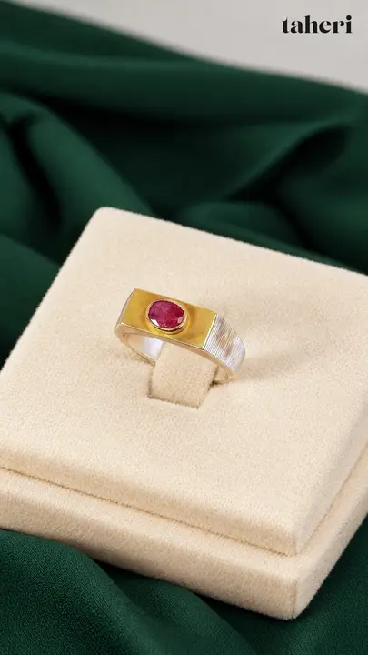 Natural Ruby Ring No. 14 by TAHERI