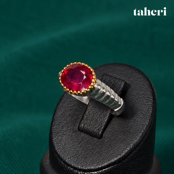 Natural Ruby Ring No. 82 by TAHERI
