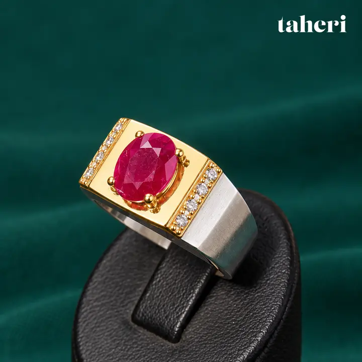 Natural Ruby Ring No. 84 by TAHERI