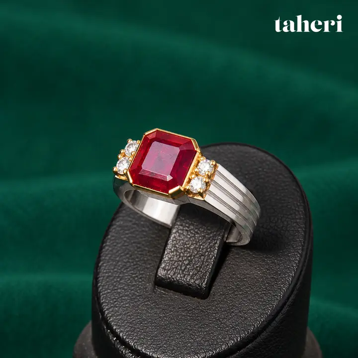 Natural Ruby Ring No. 85 by TAHERI