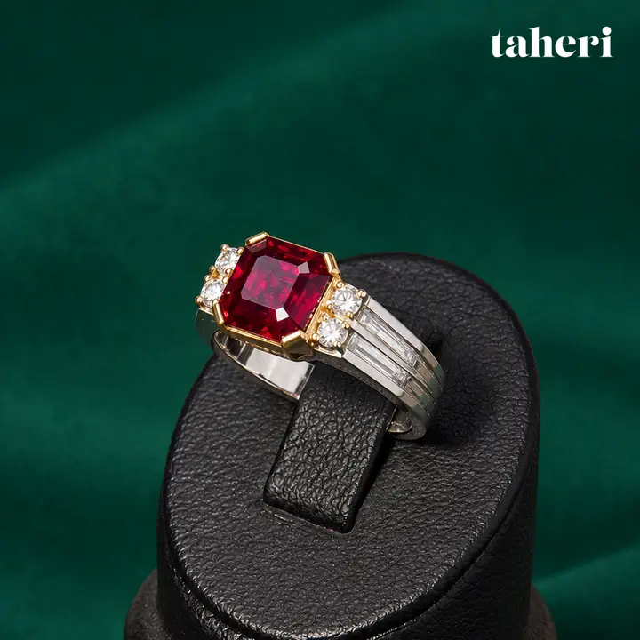 Natural Ruby Ring No. 85 by TAHERI, view 3