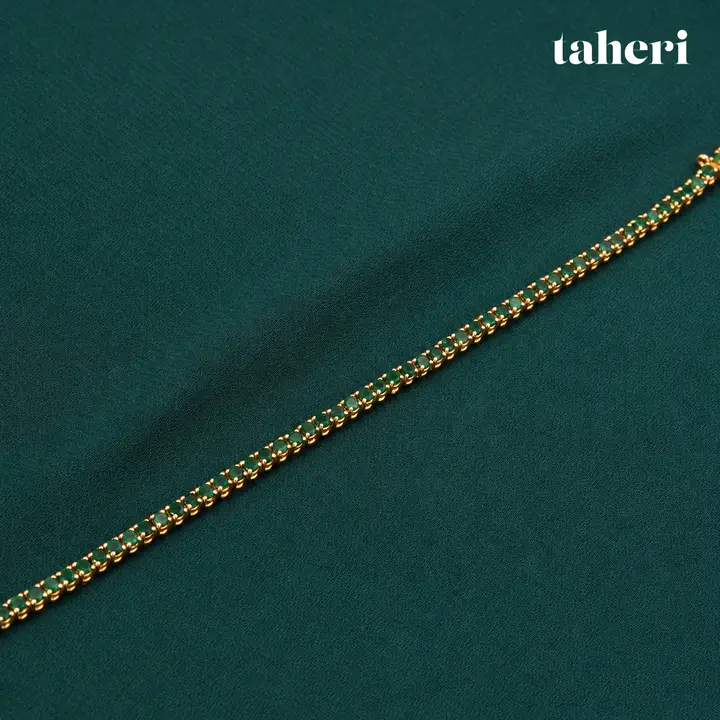 Emerald Tennis Bracelet II by TAHERI