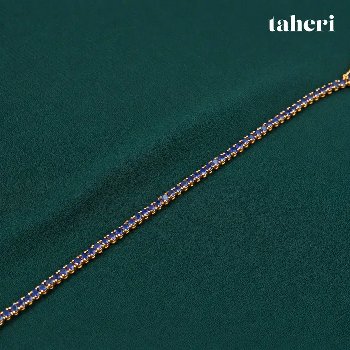 Sapphire Tennis Bracelet by TAHERI