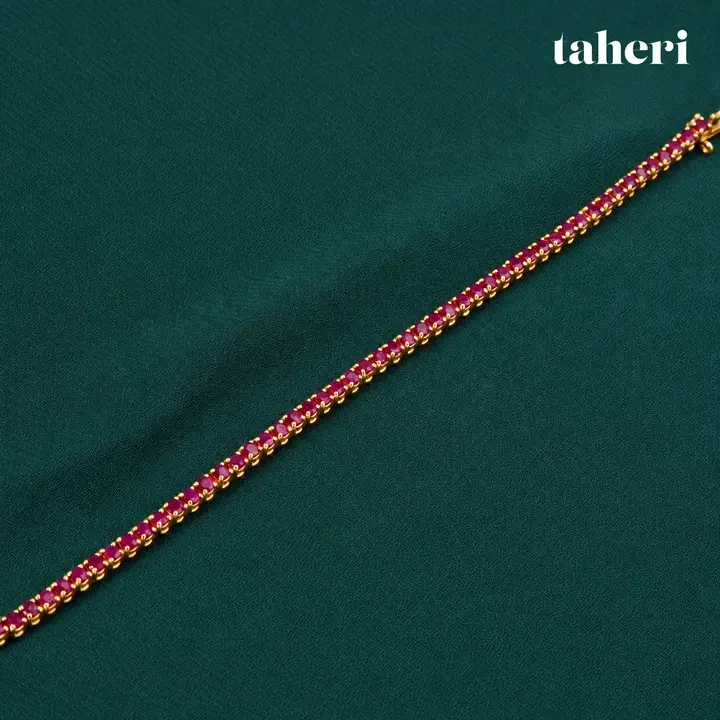 Ruby Tennis Bracelet by TAHERI