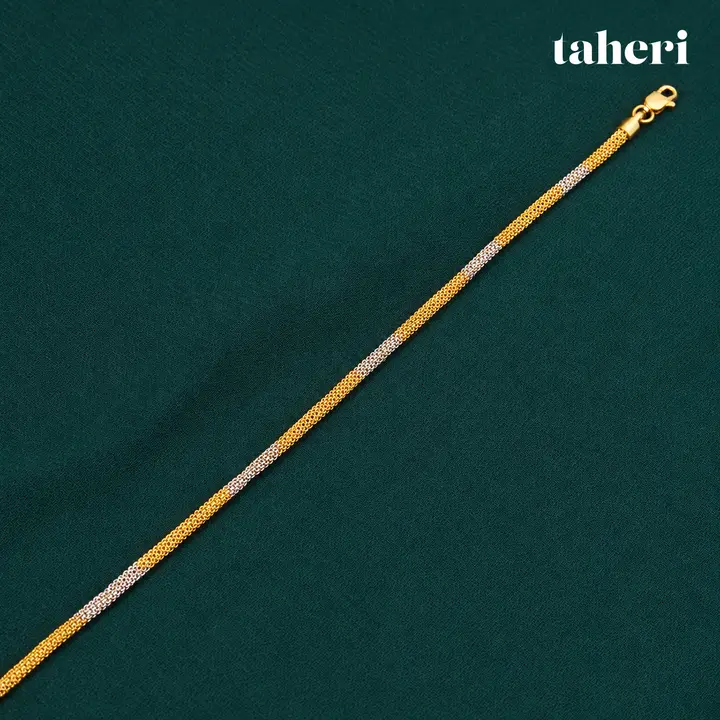 Two-Tone Chain Bracelet by TAHERI