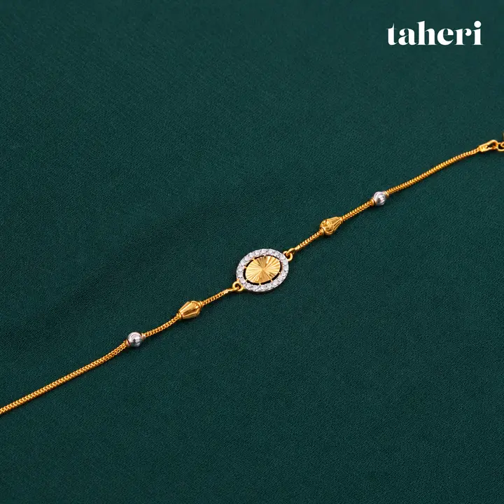 Sunray Halo Disc Bracelet by TAHERI