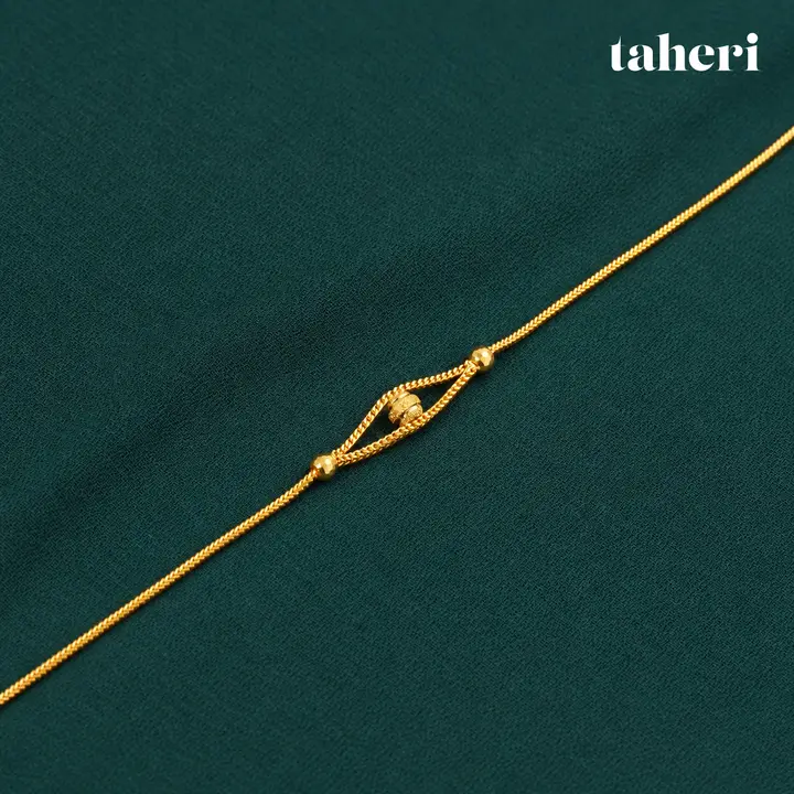 Open Loop Bead Bracelet II by TAHERI