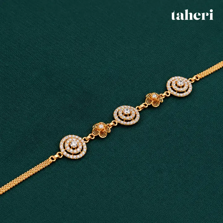 Double Halo Filigree Bracelet by TAHERI