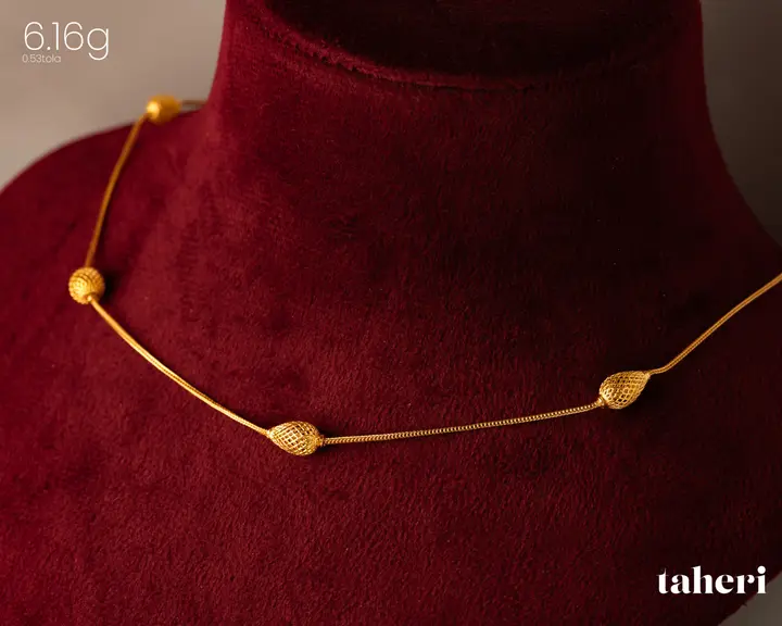 Yellow Gold Chain design 12 by TAHERI