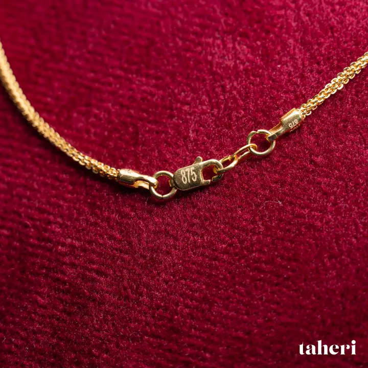 21k Yellow Gold Chain design 26 by TAHERI