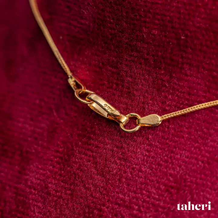 21k Yellow Gold Chain design 33 by TAHERI