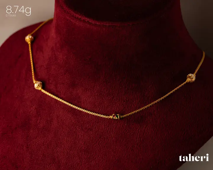 21k Yellow Gold Chain design 34 by TAHERI