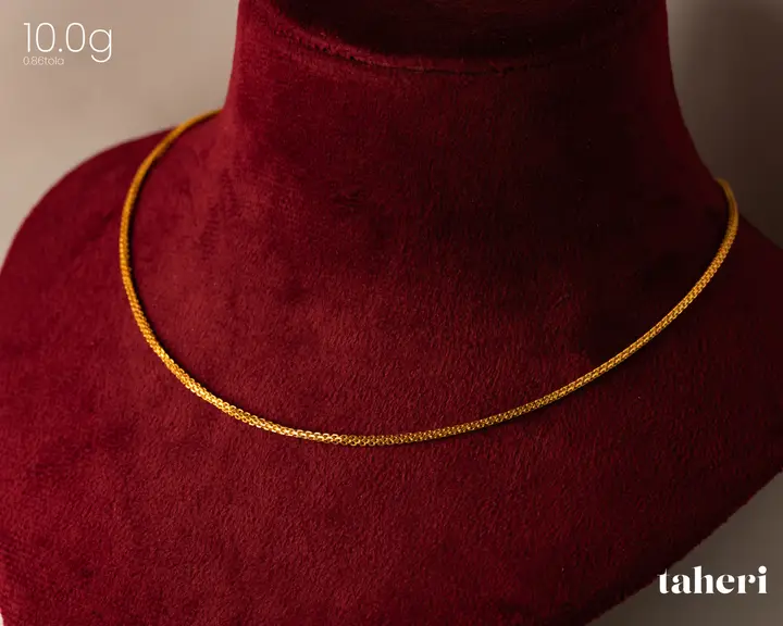 Yellow Gold Chain design 52 by TAHERI