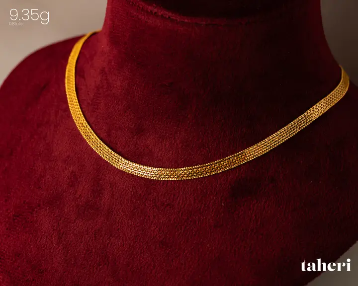 Yellow Gold Chain design 53 by TAHERI