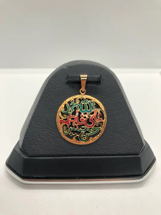 21k Yellow Gold Locket design 12 by TAHERI