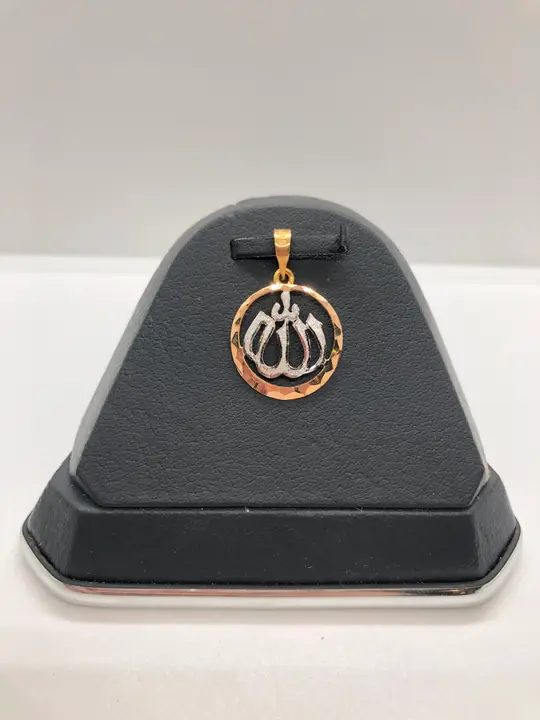21k Two-Tone Gold Locket design 55 by TAHERI