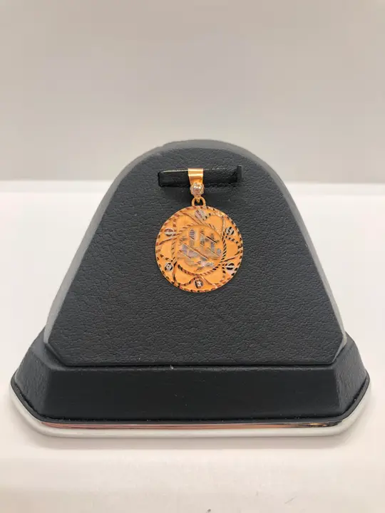 21k Two-Tone Gold Locket design 101 by TAHERI