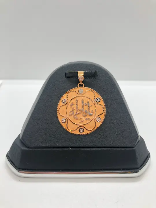 21k Two-Tone Gold Locket design 110 by TAHERI