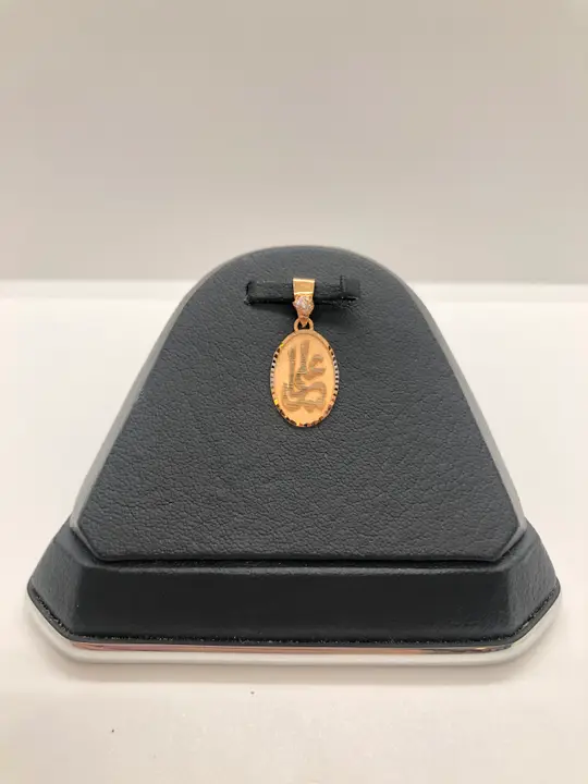 21k Yellow Gold Locket with Cubic Zirconia design 122 by TAHERI