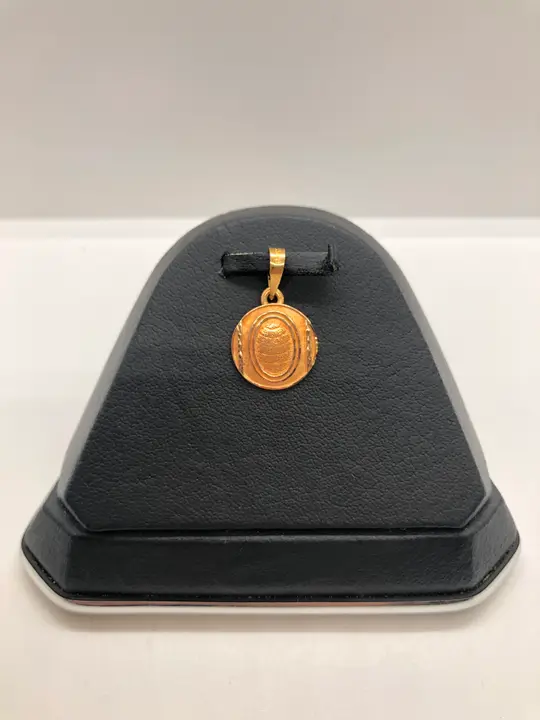 21k Yellow Gold Locket design 147 by TAHERI