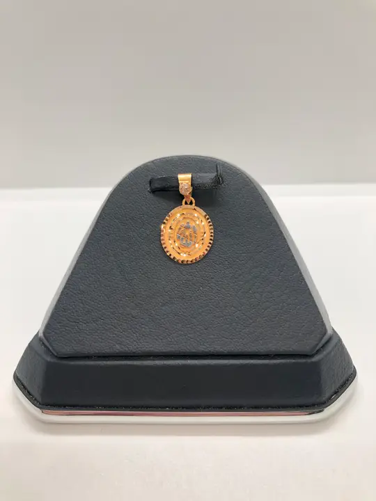 21k Two-Tone Gold Locket design 160 by TAHERI