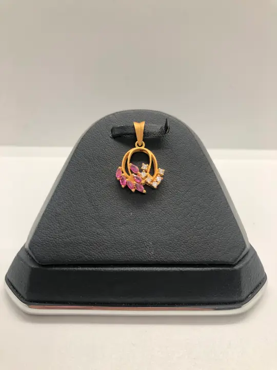 21k Yellow Gold Locket with Ruby design 188 by TAHERI